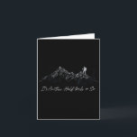 Its Another Half Mile Or So Hiking Hiker Outdoor C Card<br><div class="desc">Its Another Half Mile Or So Hiking Hiker Outdoor Camping</div>