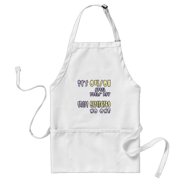 It's April Fools' Day Standard Apron (Front)
