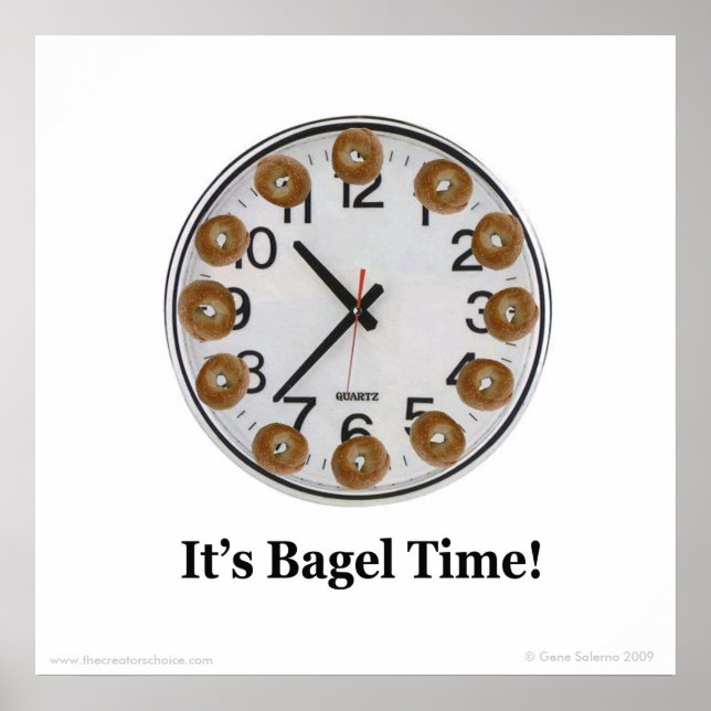 It's Bagel Time! Poster (Front)