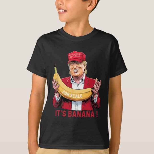 It's Banana (for Scale) Starship Funny Trump Tee 0 (Front)