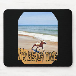 Its Beach Time Mouse Pad