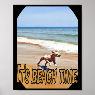 Its Beach Time  Poster