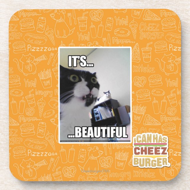 It's Beautiful Coaster (Front)