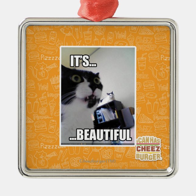 It's Beautiful Metal Tree Decoration (Front)