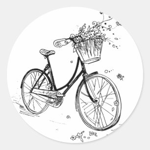 It's Beautiful Outside Classic Round Sticker