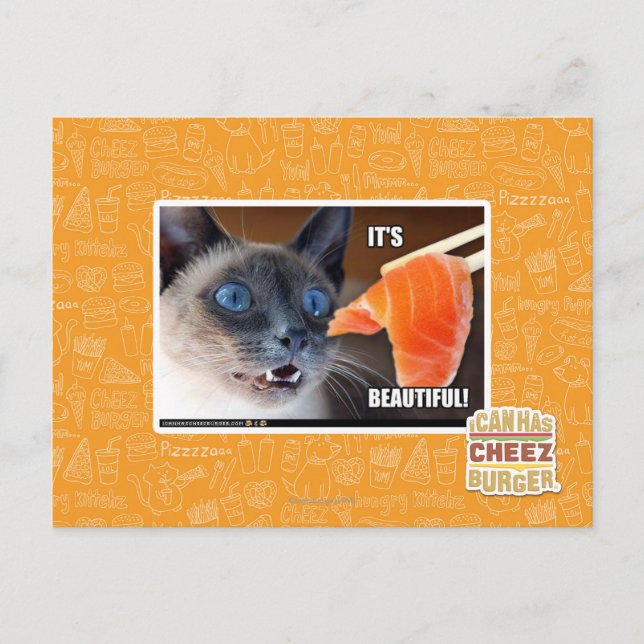 It's Beautiful! Postcard (Front)