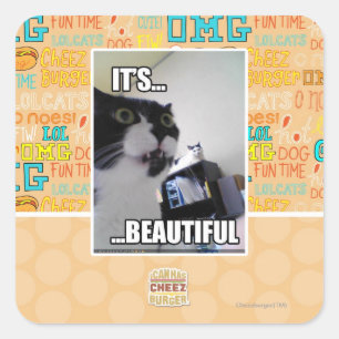 It's Beautiful Square Sticker