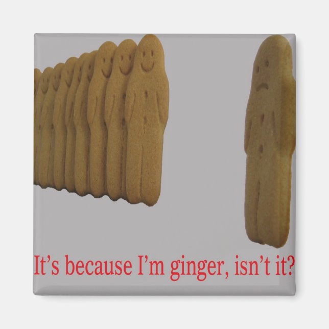 It's because I'm ginger, isn't it ? - Magnet (Front)