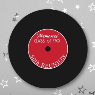 It's Been 50 years!  Class reunion coasters