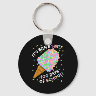 Its Been A Sweet 100 Days Of School Ice Cream 100t Key Ring