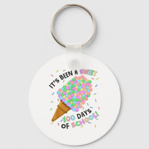 Its Been A Sweet 100 Days Of School Ice Cream 100t Key Ring