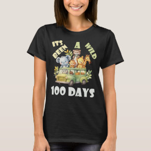 Its Been a Wild 100 Days Kids T-Shirt