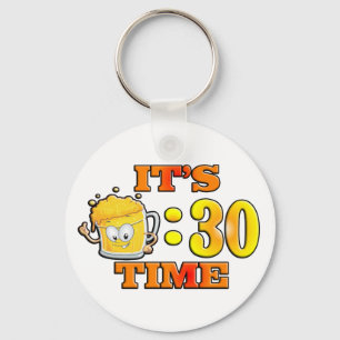 It's Beer:30 Time Key Ring