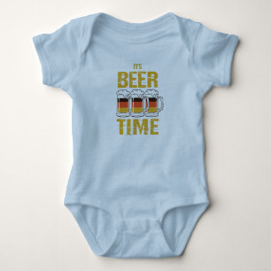 It's beer time baby bodysuit