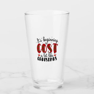 It's Beginning to Cost a lot like Christmas Glass