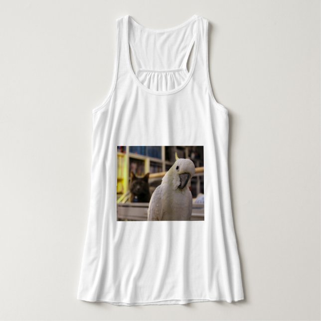 It's behind me...isn't it? singlet (Design Front)