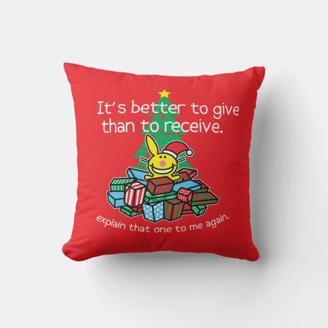 It's Better To Give Cushion (Front)