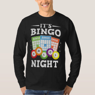 It's Bingo Night  Bingo Birthday Party Bingo Squad T-Shirt