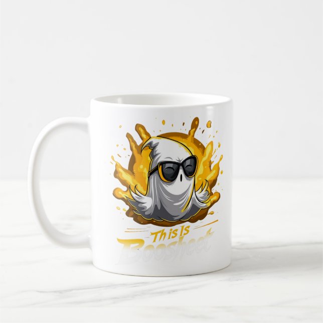 It's Boo Sheet. Hoodie Coffee Mug (Left)