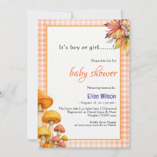 It's boy or girl fairytale baby shower  invitation