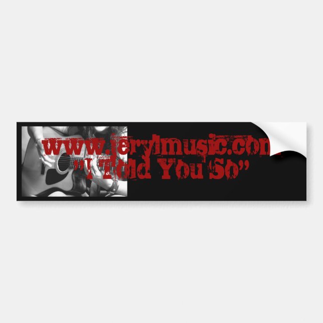 ITS Bumper Sticker (Front)