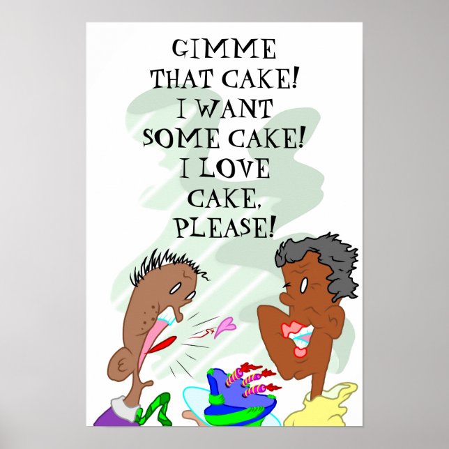 It's Cake Day! Poster (Front)