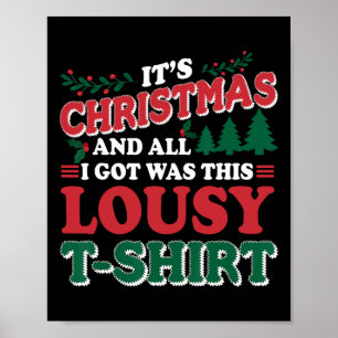 It's Christmas And All I Got Was This Lousy Fun Xm Poster