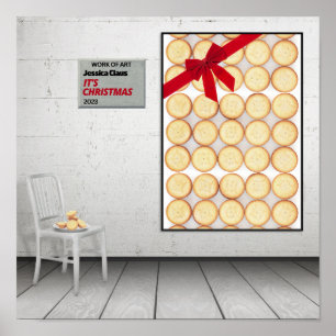 'It's Christmas' by Jessica Claus Poster