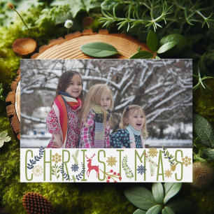 It's Christmas Holiday Photo Card