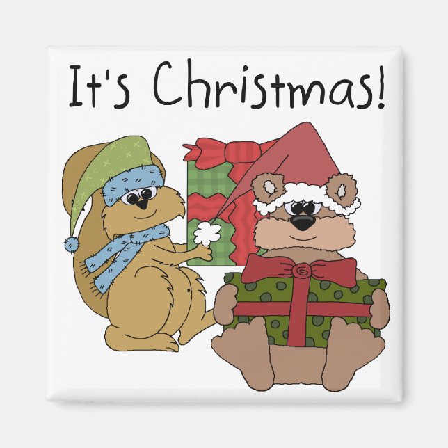 It's Christmas Tshirts and Gifts Magnet (Front)