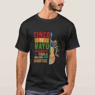 Its Cinco De Mayo Amigos Funny Fiesta T-Shirt