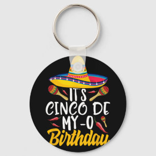 It's Cinco De My-o Birthday Cinco De Mayo Fiesta P Key Ring