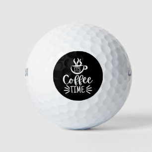 It's Coffee Time Golf Balls