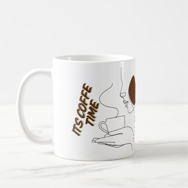It's coffee time mug (Left)