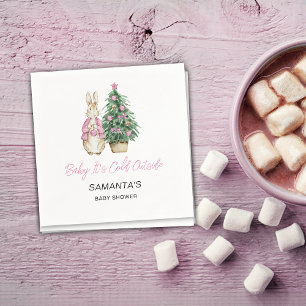 It's Cold Outside Baby Napkin