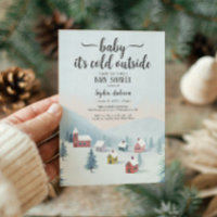 It's Cold Outside Village Winter Baby Shower