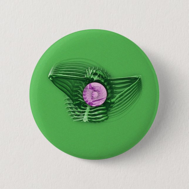 IT'S COMING AND IT'S REAL 6 CM ROUND BADGE (Front)