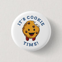 It's Cookie Time Pin