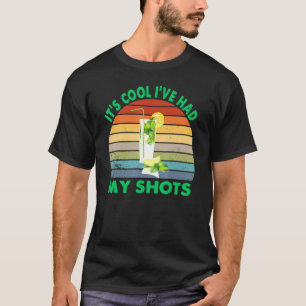 Its Cool Ive Had My Shots Retro Vintage Lemons Jui T-Shirt