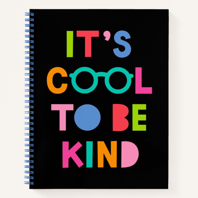 It's Cool To Be Kind Notebook (Front)