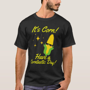 It's Corn Word Pun Corntastic Day Costume Kids Wo T-Shirt