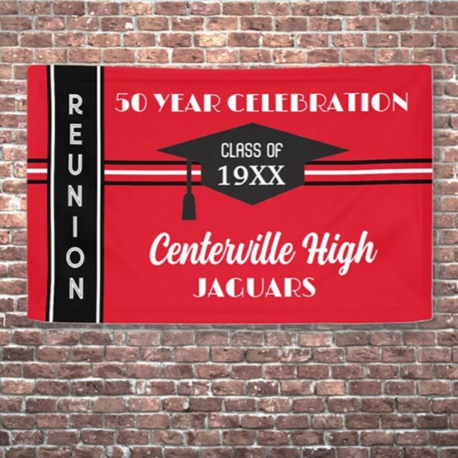 It's Customised! 50TH Class Reunion Banner (Creator Uploaded)