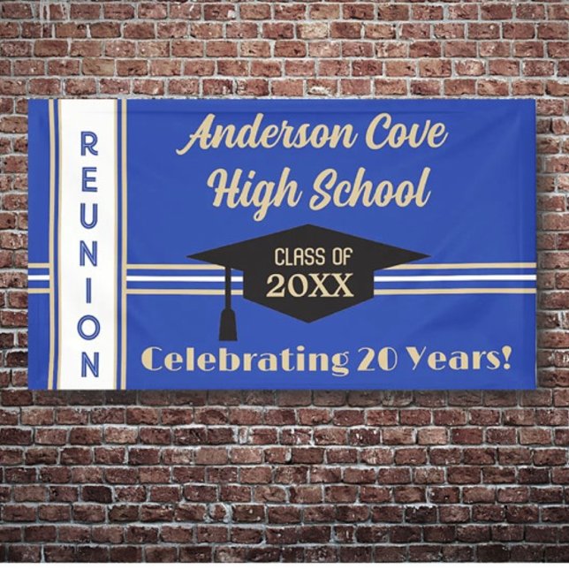 It's Customised! Trendy Class Reunion Banner (Creator Uploaded)