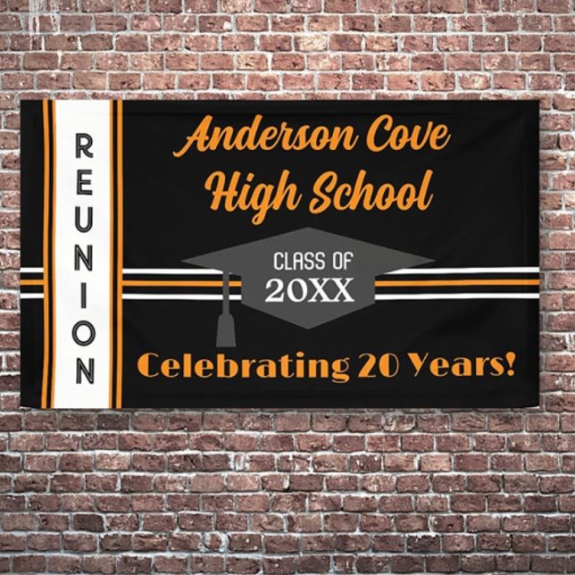 It's Customised! Trendy Class Reunion Banner (Creator Uploaded)