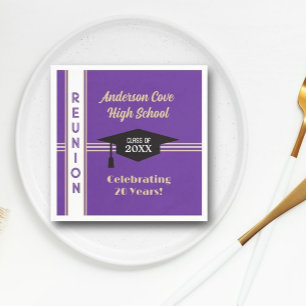 It's Customised! Trendy Class Reunion Napkin