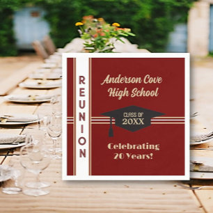 It's Customised! Trendy Class Reunion Napkin