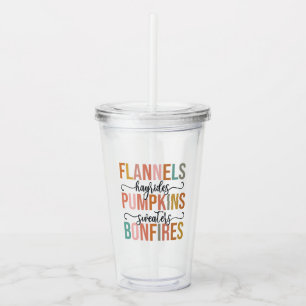 It's Fall Again Acrylic Tumbler