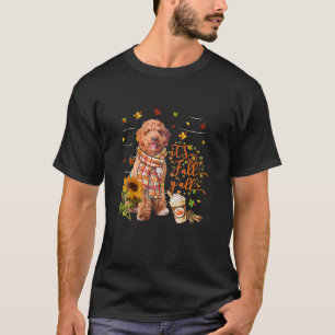 It's Fall Y All Irish Doodle Dog Thanksgiving T-Shirt
