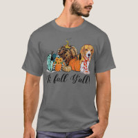 Its Fall Yall Corgi Dog Mum Pumpkin Fall Thanksgiv