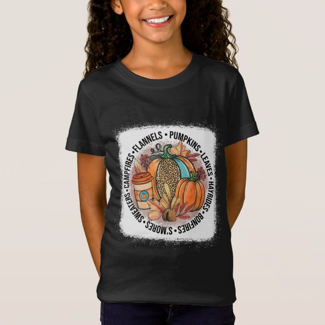 It's Fall Y'all Cute Gnomes Pumpkin Truck Autumn T T-Shirt (Front)